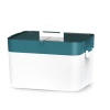Portable plastic flip-top storage box details Picture